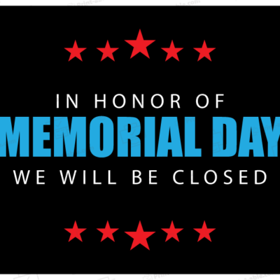 closed sign for memorial day free download