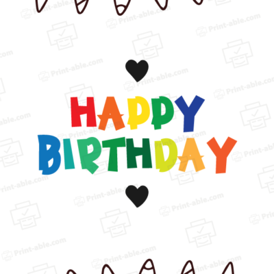 Birthday sign printable free download