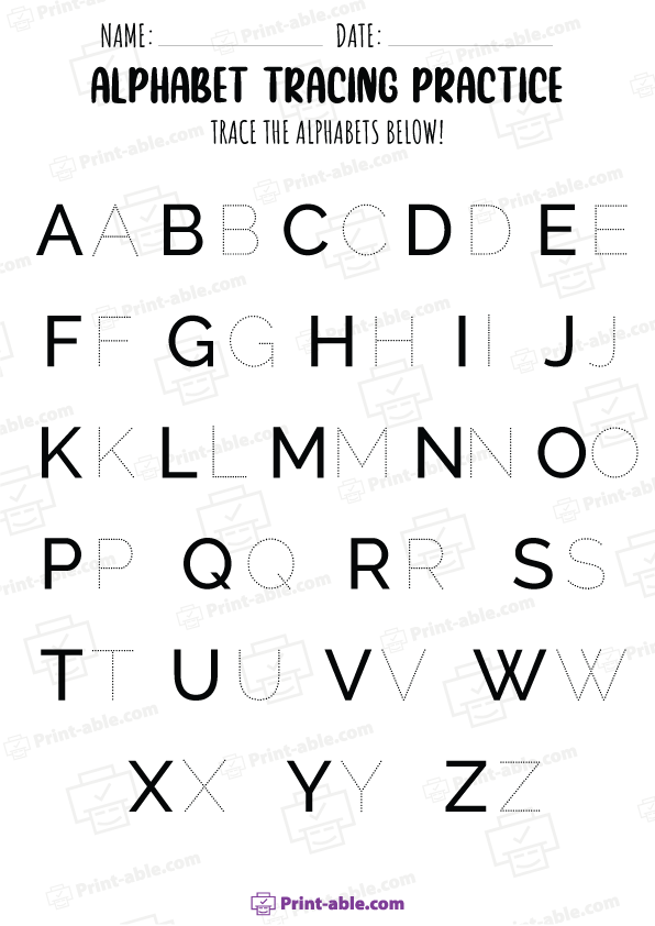 Writing practice worksheets free download
