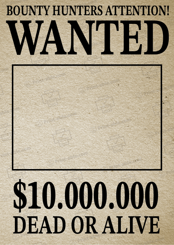 Wanted Sign Printable 3904
