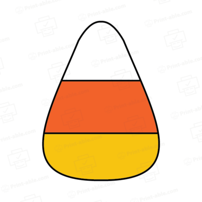 Cute Corn Candy Printable 3103