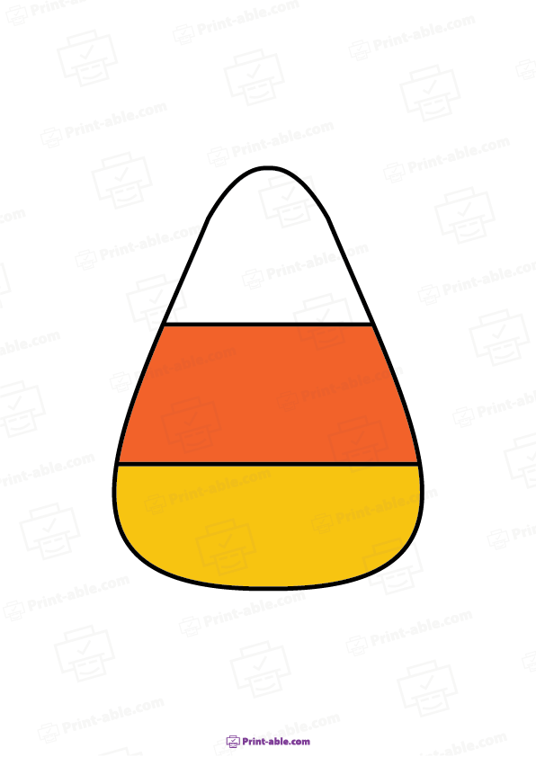 Cute Corn Candy Printable 3103