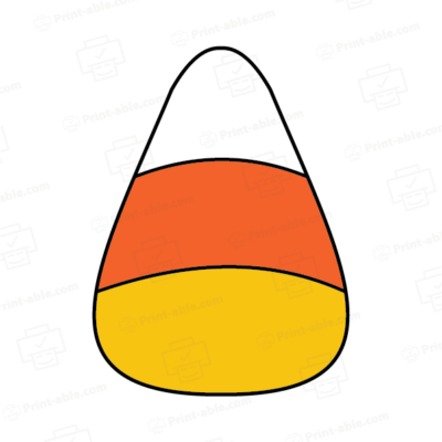 Cute Corn Candy Printable 3104