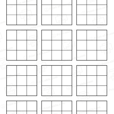 3x3 Sudoku Printable
