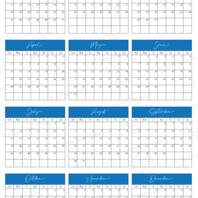 2037 Calendar Printable 1103