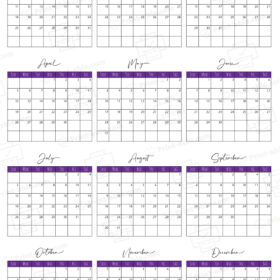2037 Calendar Printable 1108
