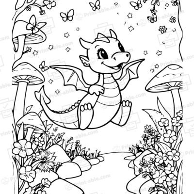 Dragon Coloring Page