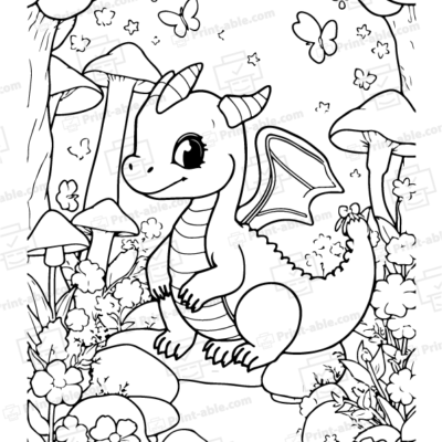Dragon Coloring Page