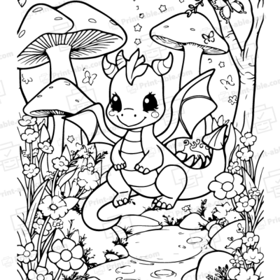 Dragon Coloring Page