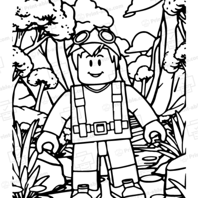 Roblox Coloring Page