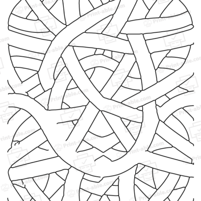 Anti Stress Zen Coloring Page