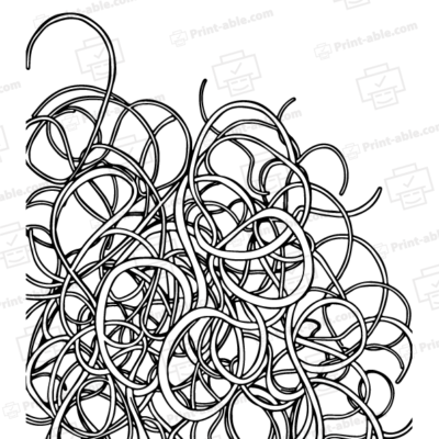 Anti Stress Zen Coloring Page