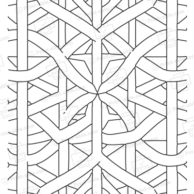 Anti Stress Zen Coloring Page
