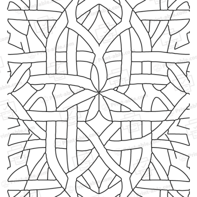 Anti Stress Zen Coloring Page