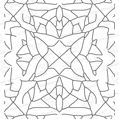 Anti Stress Zen Coloring Page