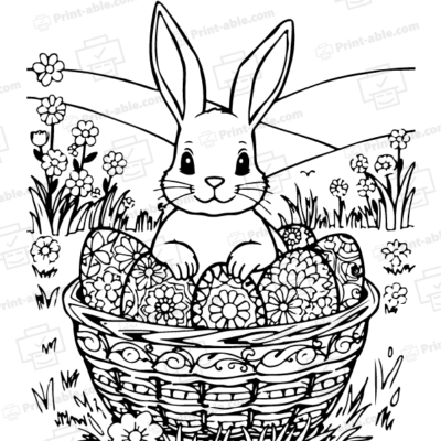 Easter Coloring Page